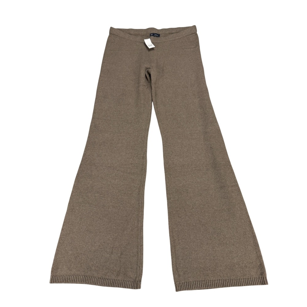 Gap Womens XXS Brown Knit Wide Leg Sweater Pants NWT MSRP $69